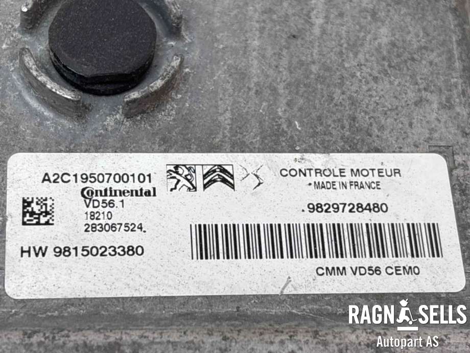 Styreenhet motor til Citroën Berlingo 2019-->> (Type III) (16 384 275 80|16 776 186 80|9829728480|9815023380|)
