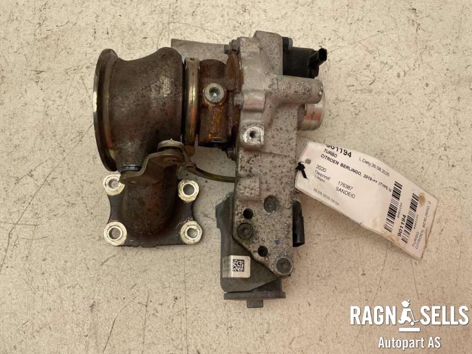 Turbo til Citroën Berlingo, 2019-->> (Type III) (98 259 820 80)