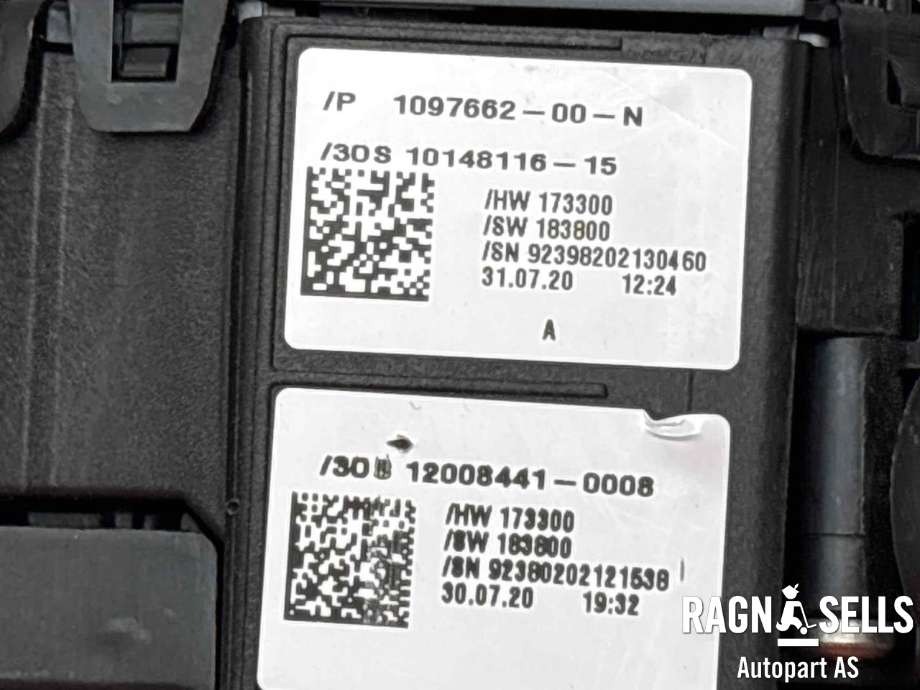 Bryter combi til Tesla Model 3 2018-2023 (Fase 1)  (1097662-00-N|)