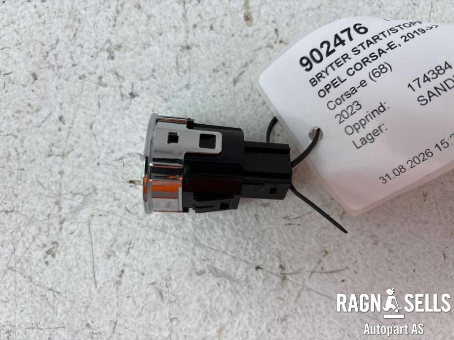 Bryter start/stopp til Opel Corsa-e 2019-->> (98 272 051 80|)