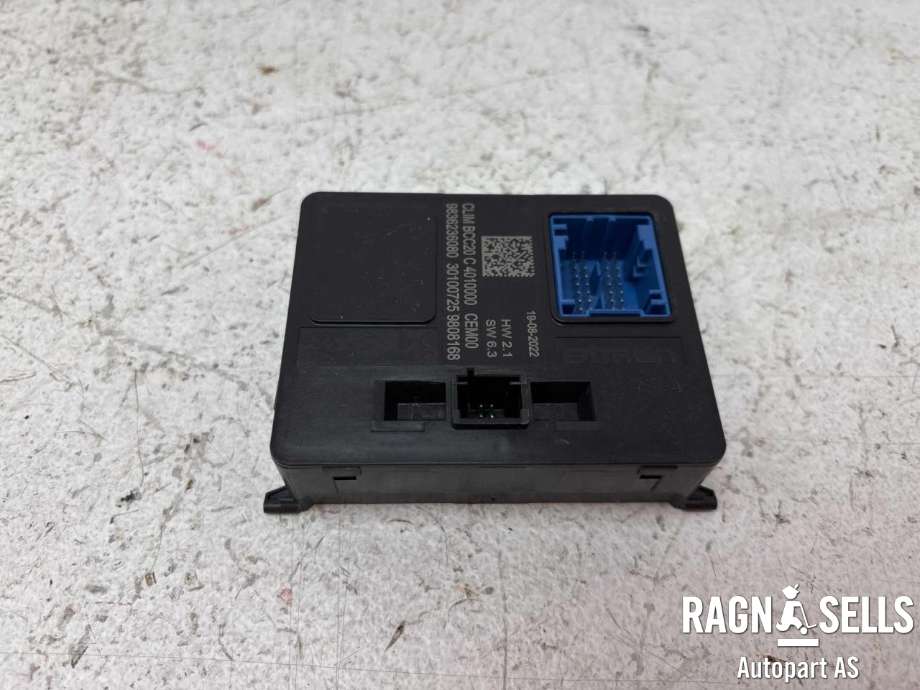 Styreenhet klima/aircondition til Opel Corsa-e 2019-->> (16 755 855 80|98 362 360 80|30100725|9808168|)