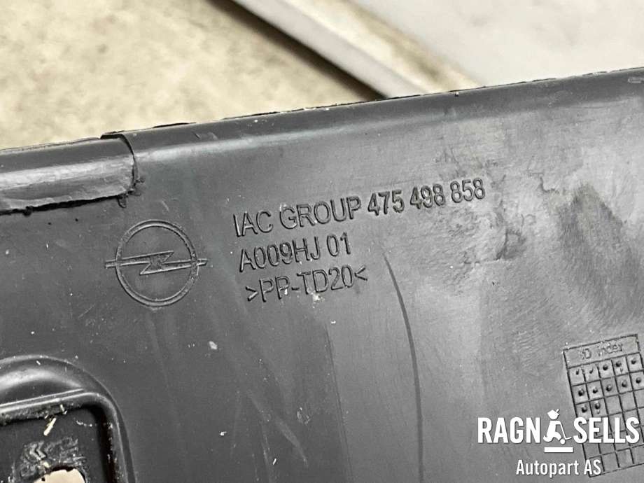 Frontplate øvre til Opel Corsa-e 2019-->> (98 295 356 80|)