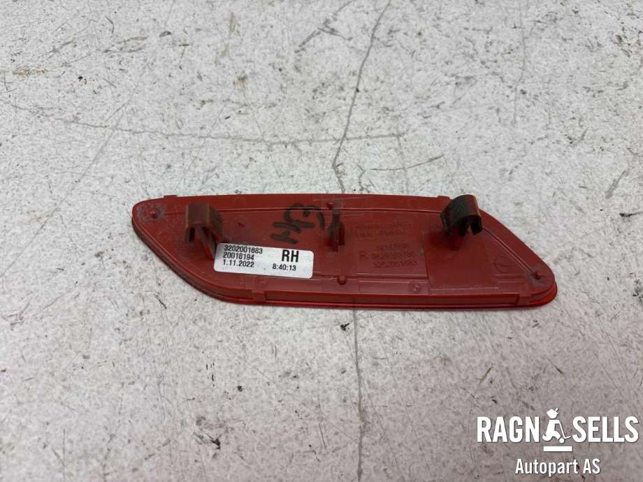 Refleksplate til Opel Corsa-e 2019-->> (98 293 037 80|3202001683|39167895|)