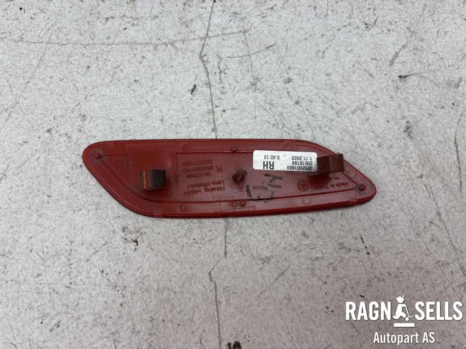 Refleksplate til Opel Corsa-e 2019-->> (98 293 037 80|3202001683|39167895|)