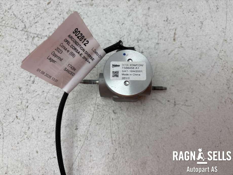 Aircondition diverse til Opel Corsa-e 2019-->> (N/A|T588458A1|SAT-16M2001|)