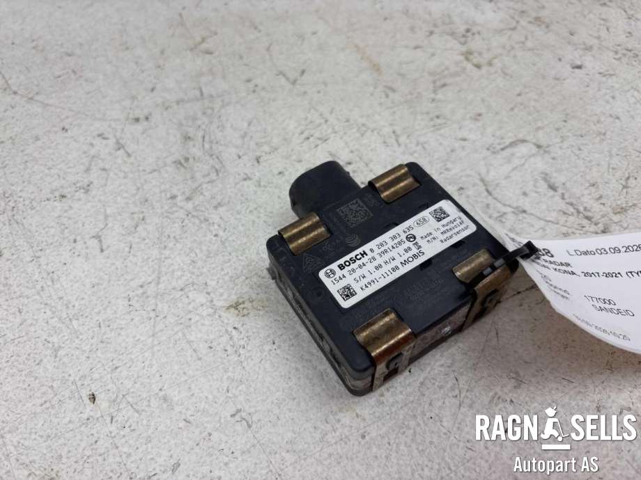 Sensor radar til Hyundai Kona 2017-2021 (Type I, Fase 1)  (99110K 4100|0 203 303 635|K4991-11100)