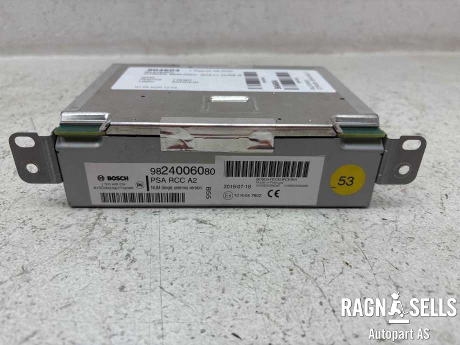 Bilstereo til Citroën Berlingo 2019-->> (Type III) (BOSCH|16 314 825 80|98 240 060 80|7503900239|)