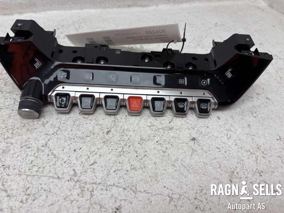Varmeapparat betjening til Peugeot e-208, 2019-->>  (98 432 311 XU)