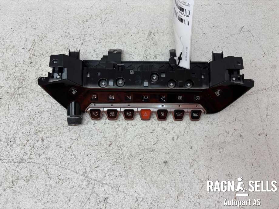 Varmeapparat betjening til Peugeot e-208 2019-->>  (98 432 311 XU|98 432 311 XU0|)