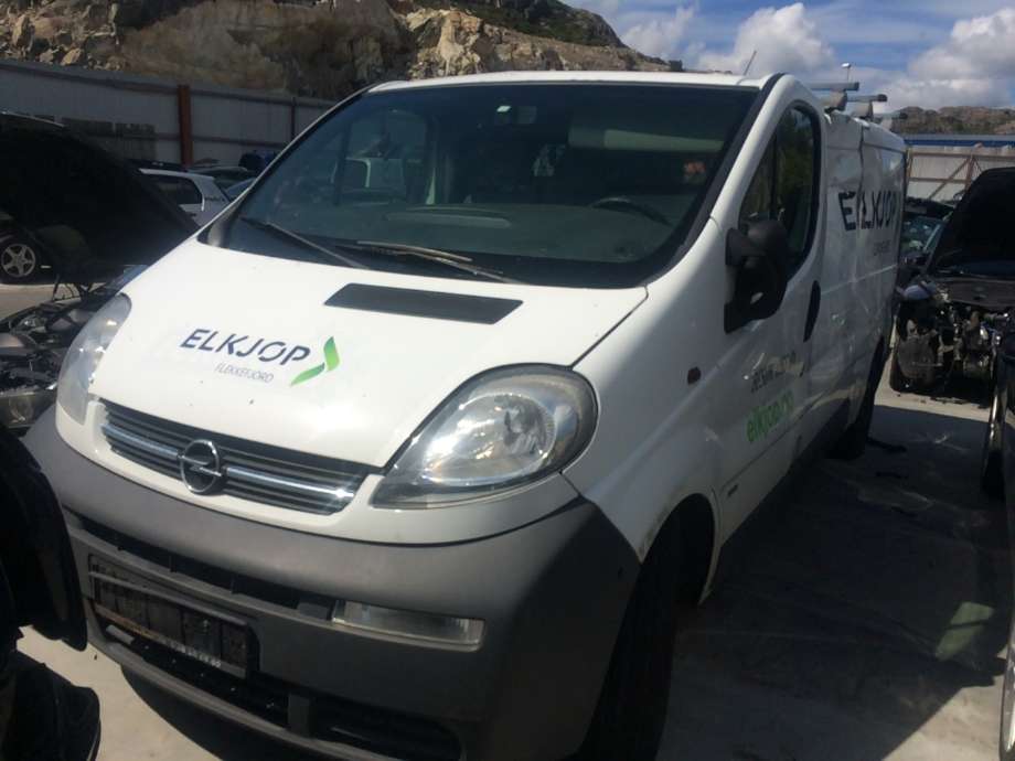 Opel Vivaro A 2006-2014 delebil , Motorkode: F9Q-760, Girkassekode: M73