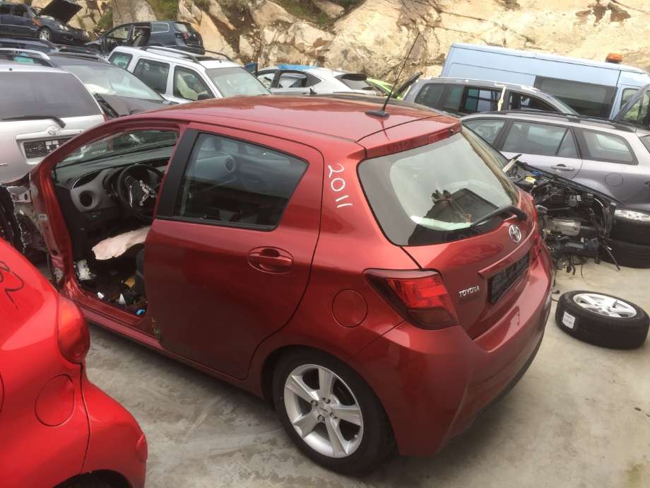 Toyota Yaris 2012-2014 (Type III, Fase 1) , Motorkode: 1KR-FE, Girkassekode: