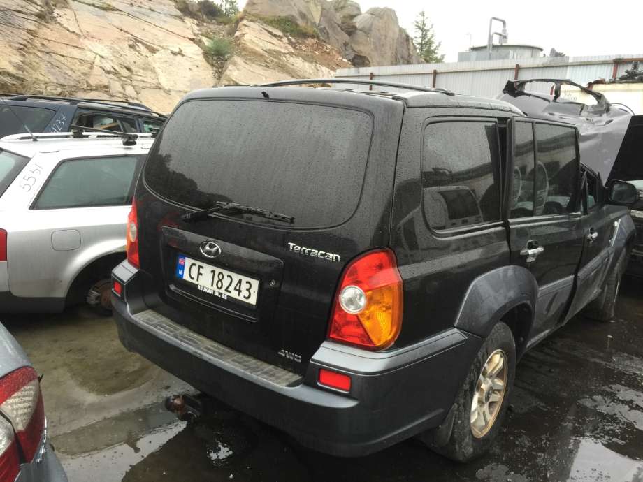 Hyundai Terracan 2002-2007 , Motorkode: J3, Girkassekode: 