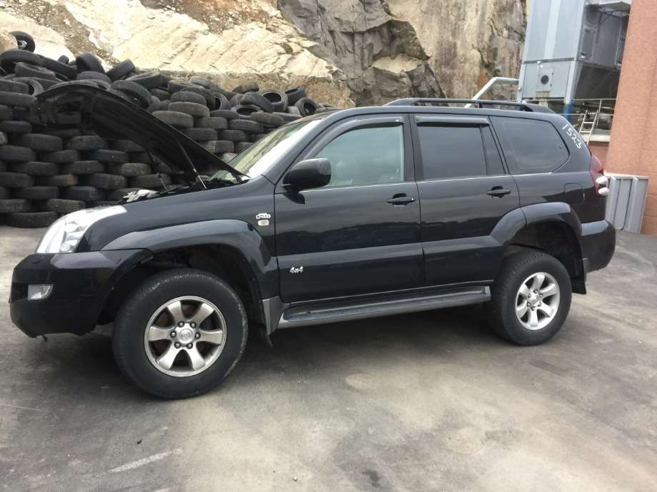 Toyota Land Cruiser 120 2002-2009 delebil , Motorkode: 1KD-FTV, Girkassekode: 