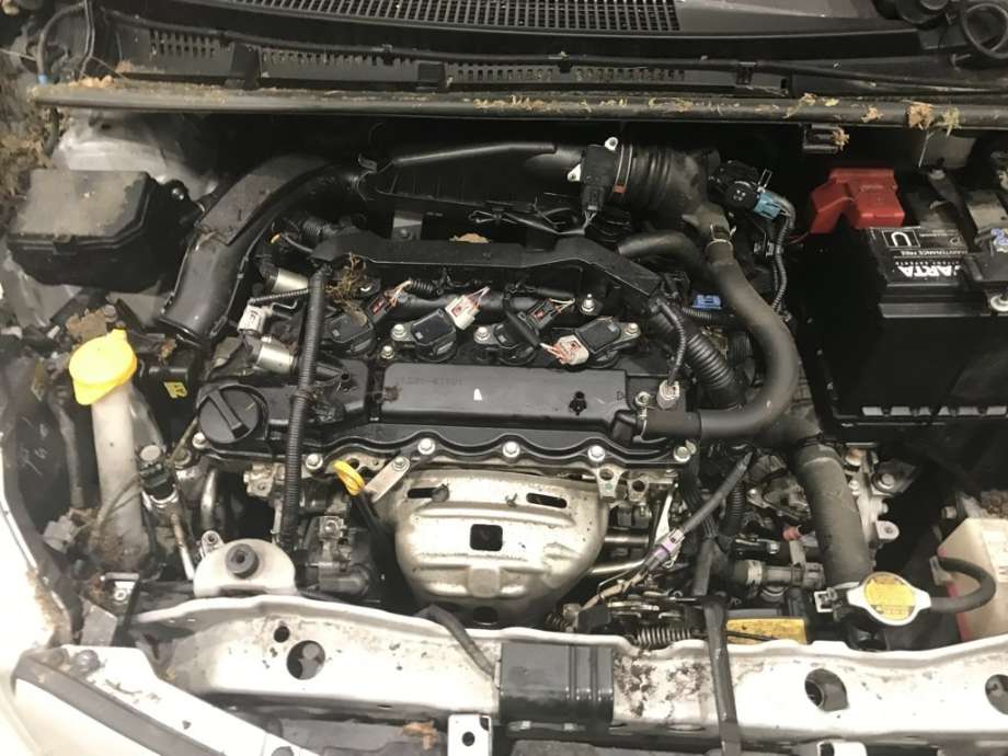 Toyota Yaris 2012-2014 (Type III, Fase 1) , Motorkode: 1NR-FE, Girkassekode:
