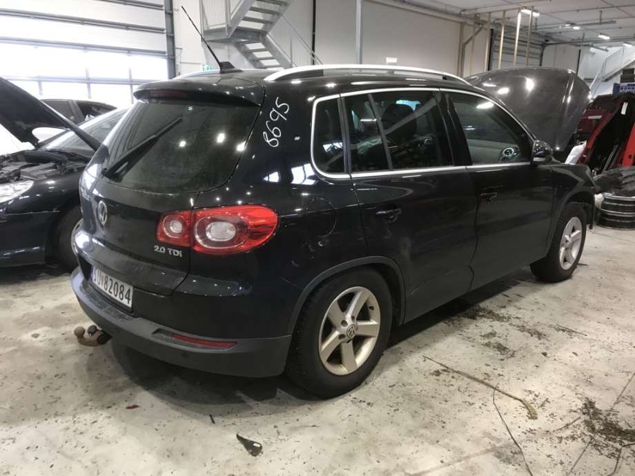 VW Tiguan 2007-2011 (Type I, Fase 1) , Motorkode: CBAB, Girkassekode: LMU