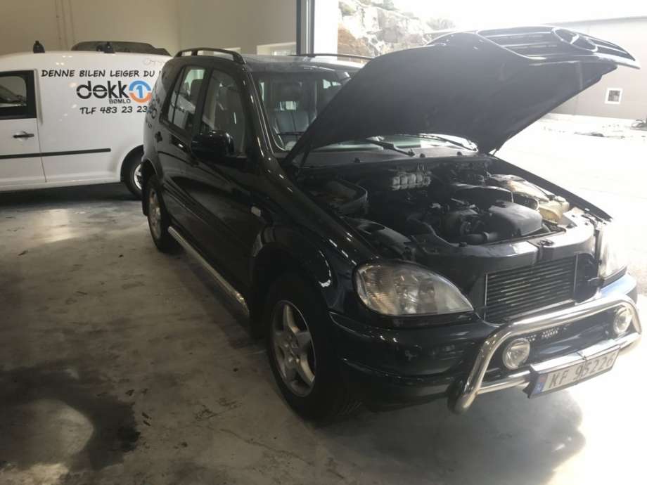 Mercedes ML 1997-2005 (W163) (W163), Motorkode: OM612.963, Girkassekode: 722661