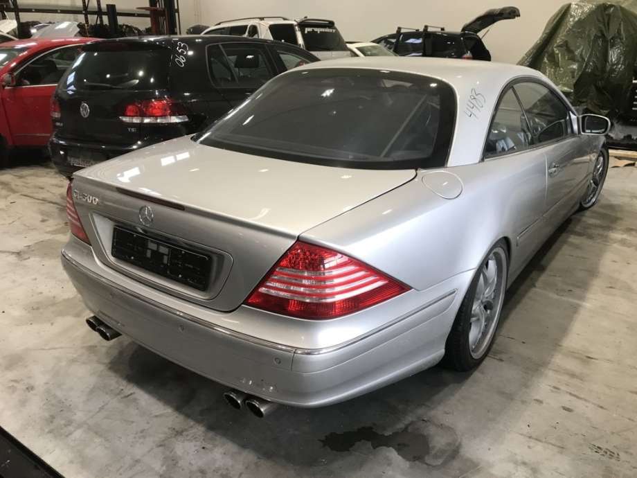 Mercedes CL 2000-2006 (C215) (C215), Motorkode: M 137.970, Girkassekode: 722 628