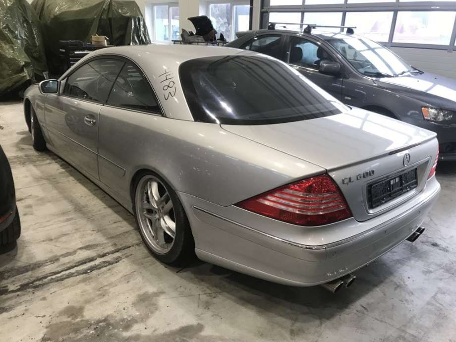 Mercedes CL 2000-2006 (C215) (C215), Motorkode: M 137.970, Girkassekode: 722 628