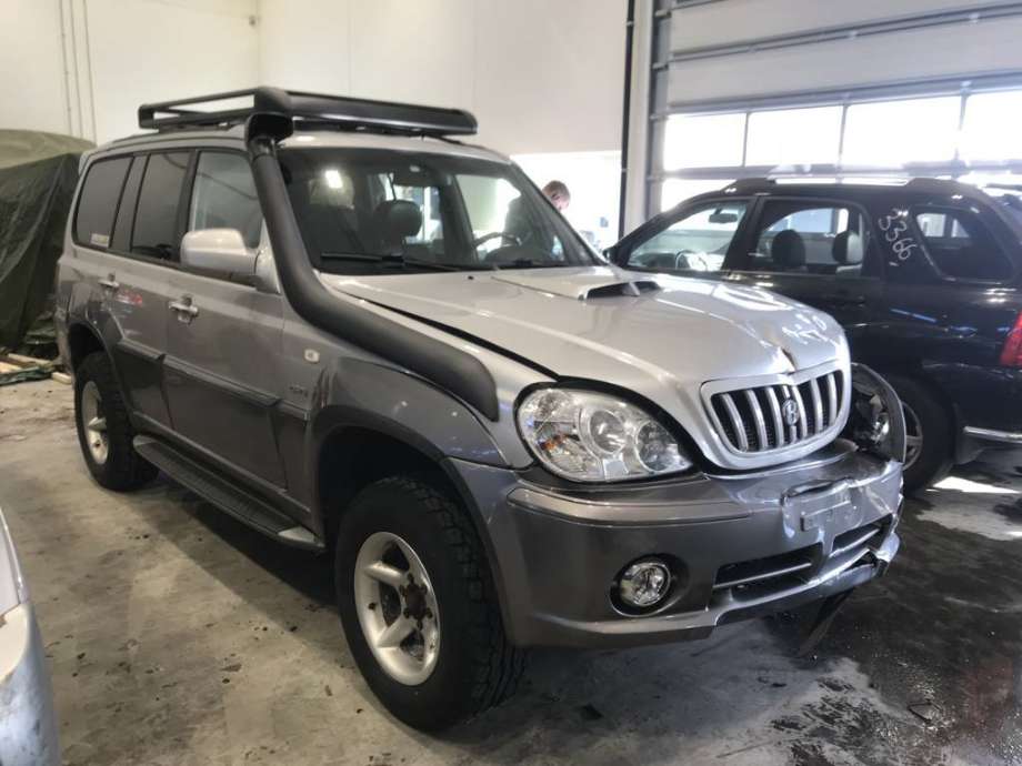 Hyundai Terracan 2002-2007 , Motorkode: J3, Girkassekode: 