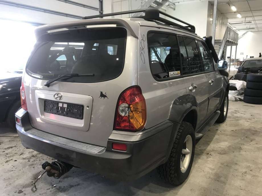 Hyundai Terracan 2002-2007 , Motorkode: J3, Girkassekode: 