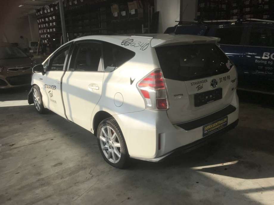 Toyota Prius +7 2012-2020 (Type III) (stasjonsvogn) (stasjonsvogn), Motorkode: 2ZR-FXE, Girkassekode: 