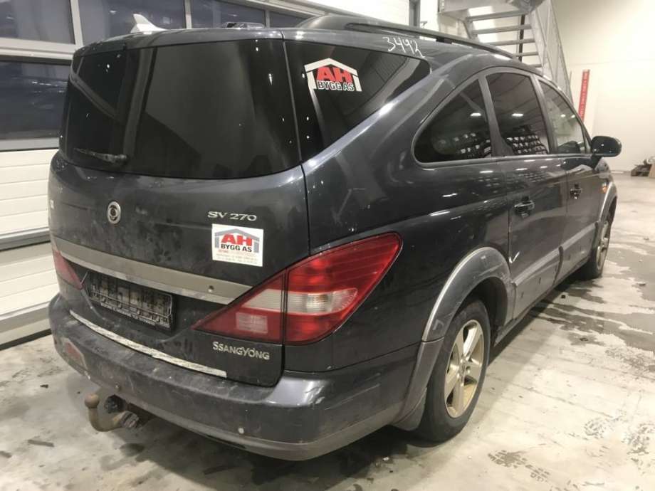 SsangYong Rodius 2005-2013 (Type I) , Motorkode: D27R-056, Girkassekode: 