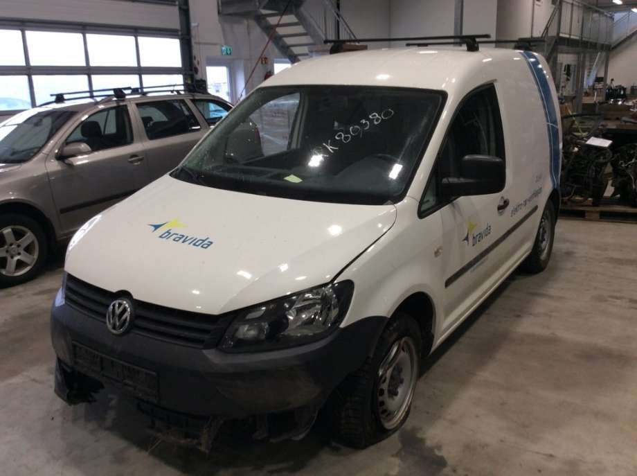 VW Caddy 2010-2015 (Type III, Fase 2) , Motorkode: CAYE, Girkassekode: QPN