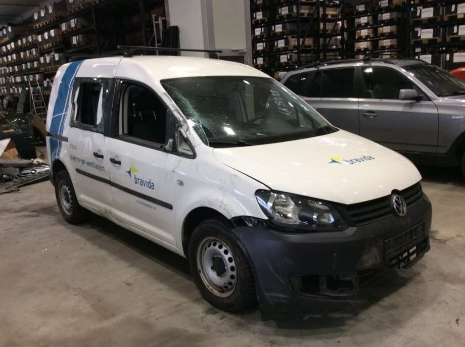 VW Caddy 2010-2015 (Type III, Fase 2) , Motorkode: CAYE, Girkassekode: QPN
