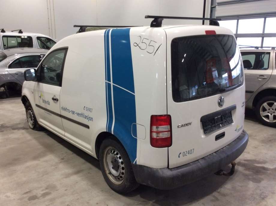 VW Caddy 2010-2015 (Type III, Fase 2) , Motorkode: CAYE, Girkassekode: QPN