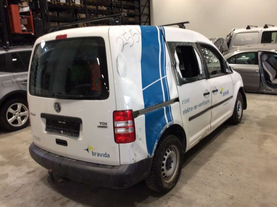 VW Caddy 2010-2015 (Type III, Fase 2) , Motorkode: CAYE, Girkassekode: QPN