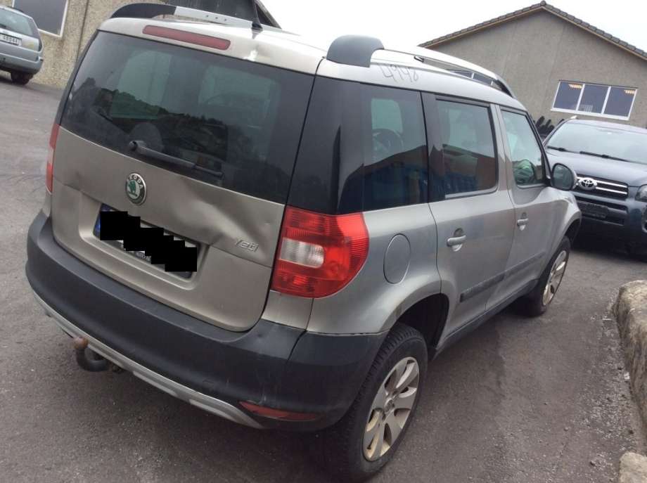 Škoda Yeti 2009-2013 (Fase 1) , Motorkode: CBZB, Girkassekode: NBA