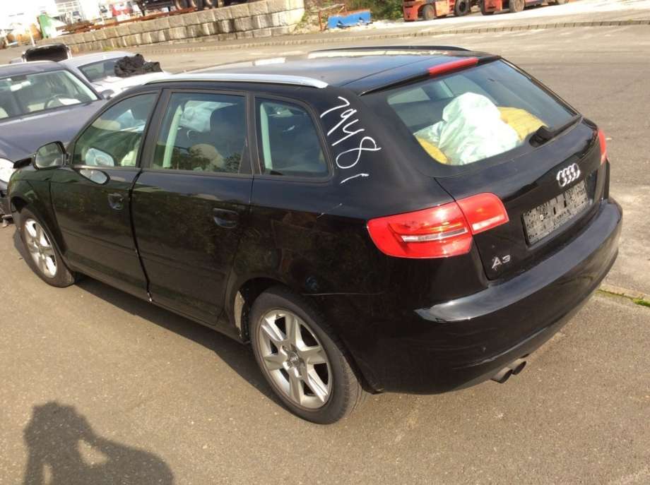 Audi A3 2009-2012 (Type II, Fase 2) , Motorkode: CAXC, Girkassekode: LKM