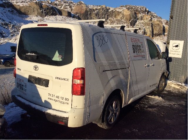 Toyota Proace 2016-->> (Type II) , Motorkode: 4WZ-FTV, Girkassekode: 