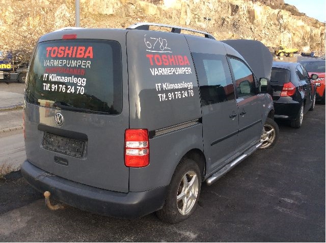 VW Caddy 2010-2015 (Type III, Fase 2) , Motorkode: CAYD, Girkassekode: MLP