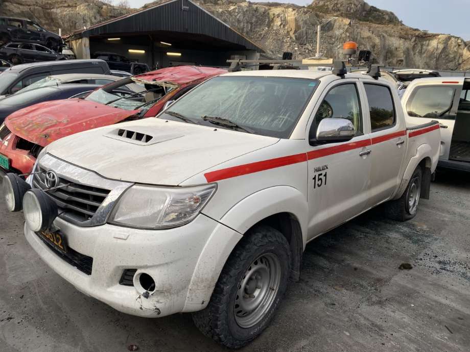 Toyota Hilux 2012-2016 , Motorkode: 2KD-FTV, Girkassekode: 