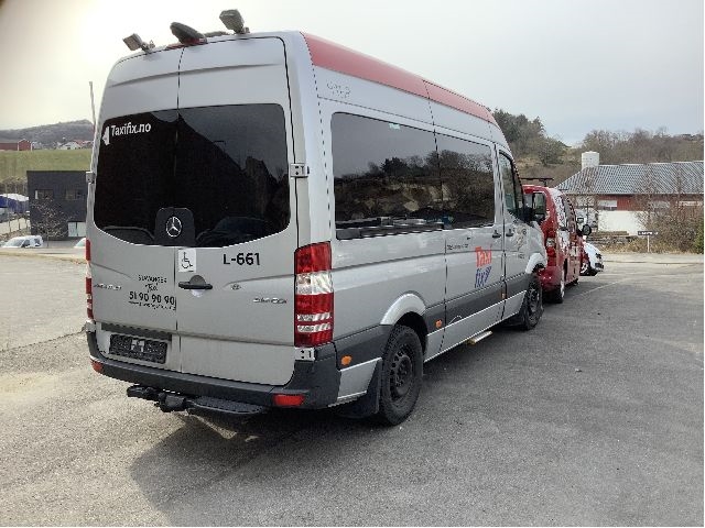 Mercedes Sprinter 2013-2018 (Fase 2) (906) (906), Motorkode: OM651.955, Girkassekode: 