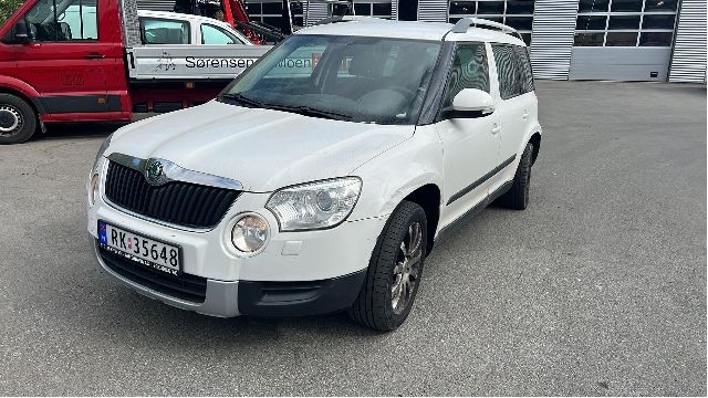Škoda Yeti 2009-2013 (Fase 1) , Motorkode: CFHA;CLNA, Girkassekode: KJF
