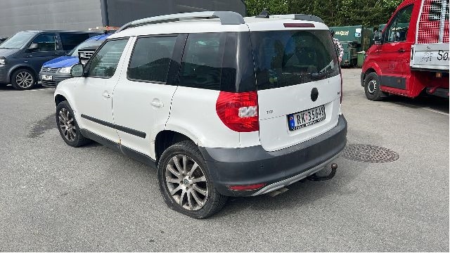 Škoda Yeti 2009-2013 (Fase 1) , Motorkode: CFHA;CLNA, Girkassekode: KJF