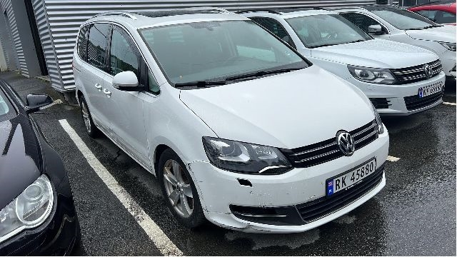 VW Sharan 2010-->> (Type II) , Motorkode: CFFB, Girkassekode: NLL