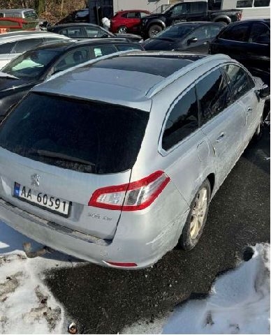 Peugeot 508 2011-2014 (Type I, Fase 1) , Motorkode: RHH, Girkassekode: 