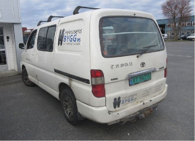 Toyota Hiace 2007-2012 (Fase 3) , Motorkode: 2KD-FTV, Girkassekode: 