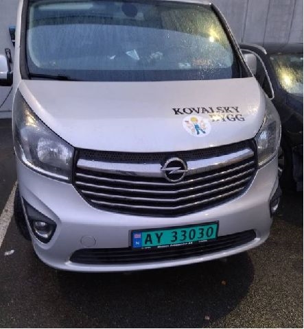 Opel Vivaro B 2014-2019 , Motorkode: R9M-452, Girkassekode: 