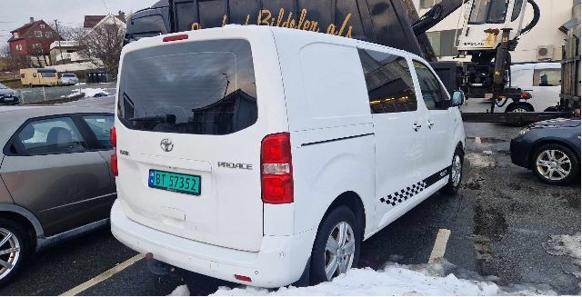 Toyota Proace 2016-->> (Type II) , Motorkode: 4WZ-FTV, Girkassekode: 