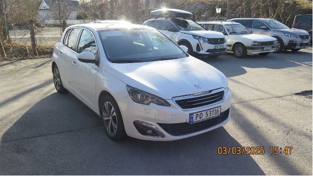 Peugeot 308 2013-2021 (Type II) , Motorkode: HNY, Girkassekode: 