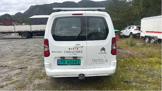 Citroën Berlingo 2019-->> (Type III) , Motorkode: YHY, Girkassekode: 