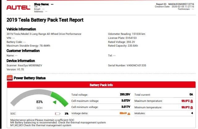 Tesla Model 3 2018-2023 (Fase 1) , Motorkode: 3D3, Girkassekode: 