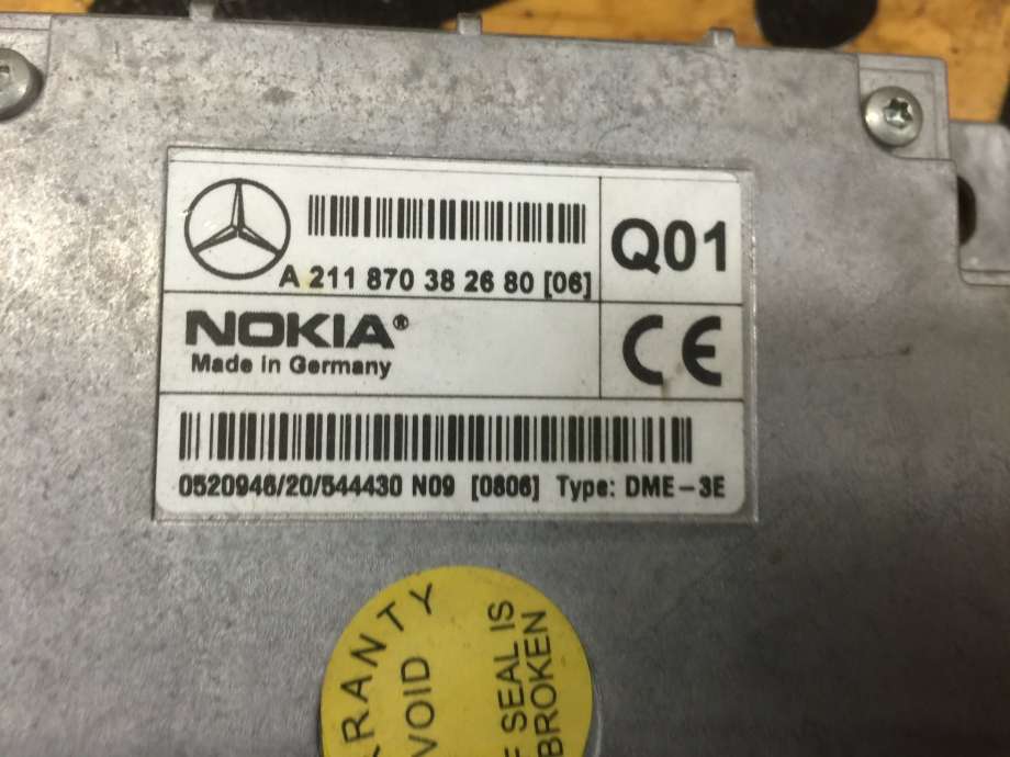 Bilstereo diverse til Mercedes E-Klasse 2002-2006 (Fase 1) (W211) (W211) (MERCEDES|A 211 870 38 26 80|)