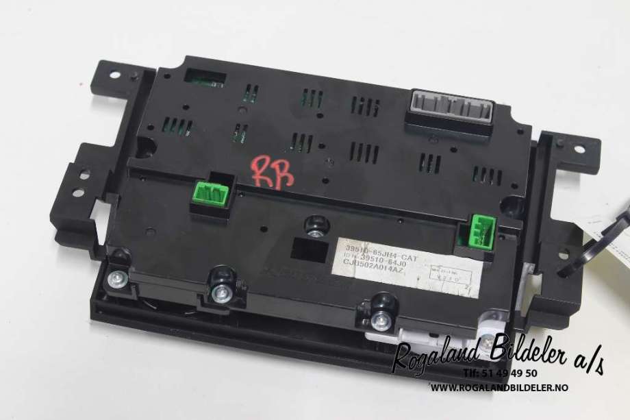 Varmeapparat betjening til Suzuki Grand Vitara 2005-2015 (Type III) (SUZUKI|39510-65JH4-CAT|)