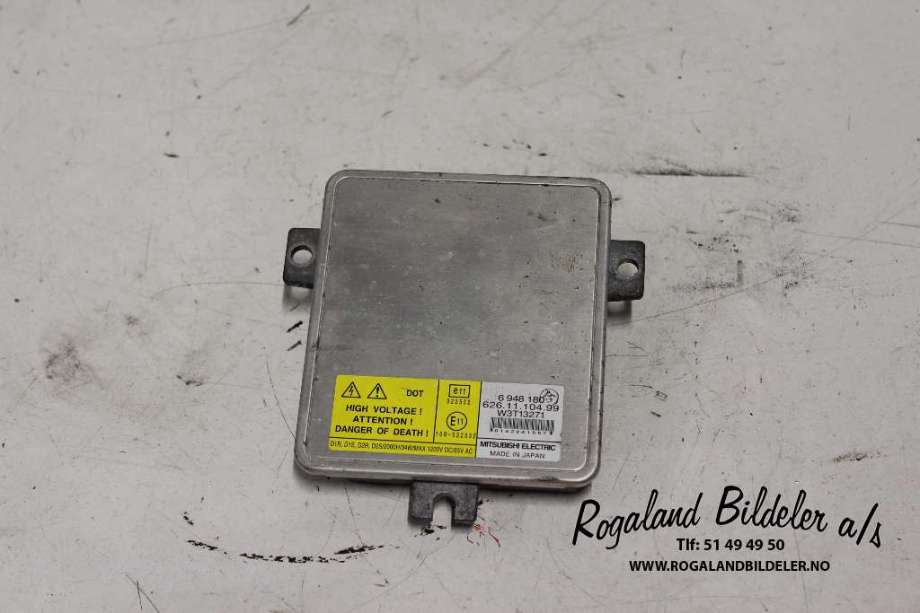 Styreenhet xenon/ballast til BMW 3-Serie 2005-2011 (E90/E91/E92/E93) (E90/E91/E92/E93) (BMW|63 12 6 948 180|)
