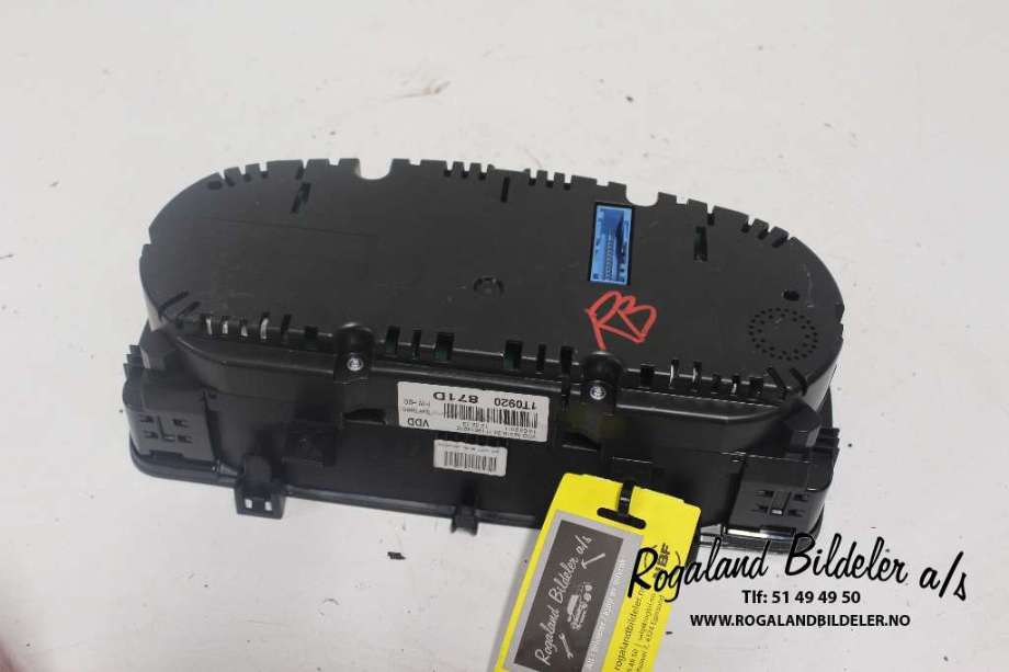 Instrumentpanel til VW Touran 2010-2015 (Type I, Fase 3) (VOLKSWAGEN|1T0 920 871 DX|)
